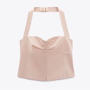 NWT Zara Tailored Vest Corset Top